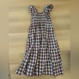 Hill House Nap Dress- Tartan